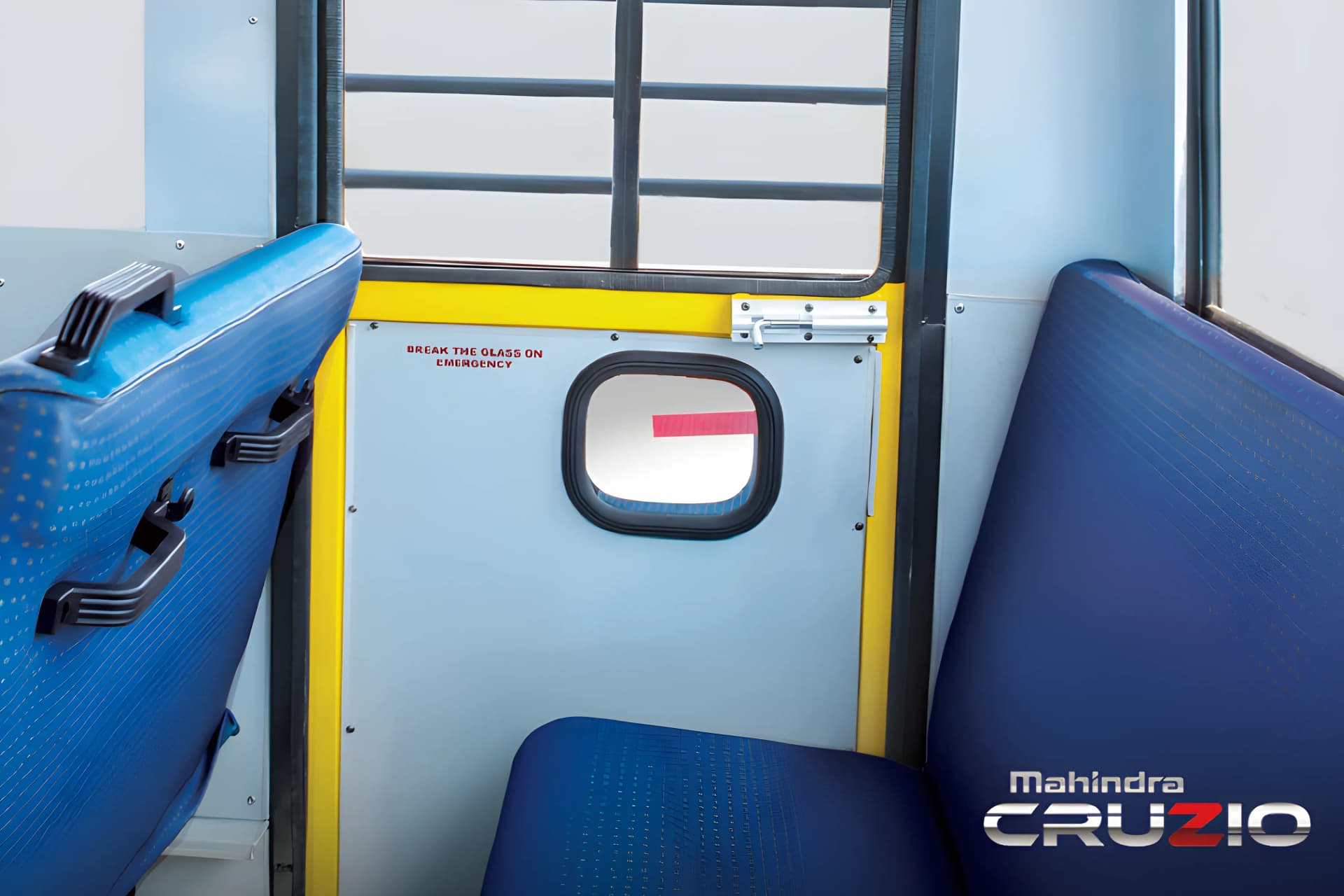 Mahindra Cruzio School Emergency Exit View