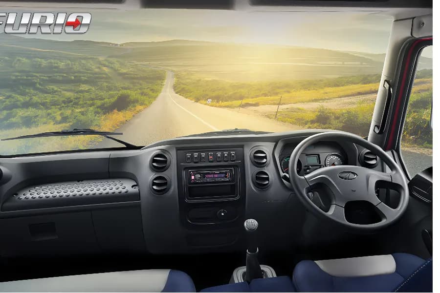 Mahindra Furio 7 Dashboard View