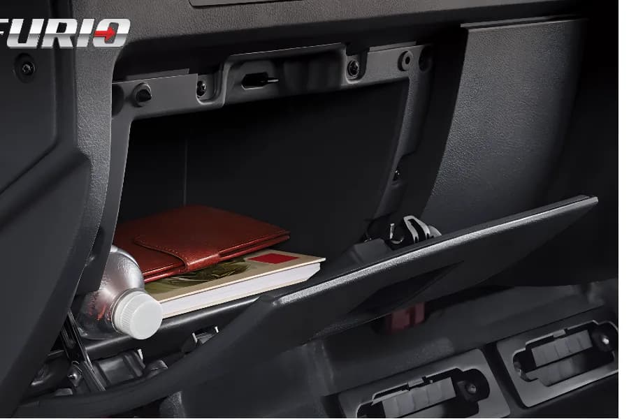 Mahindra Furio 7 Glove Box View