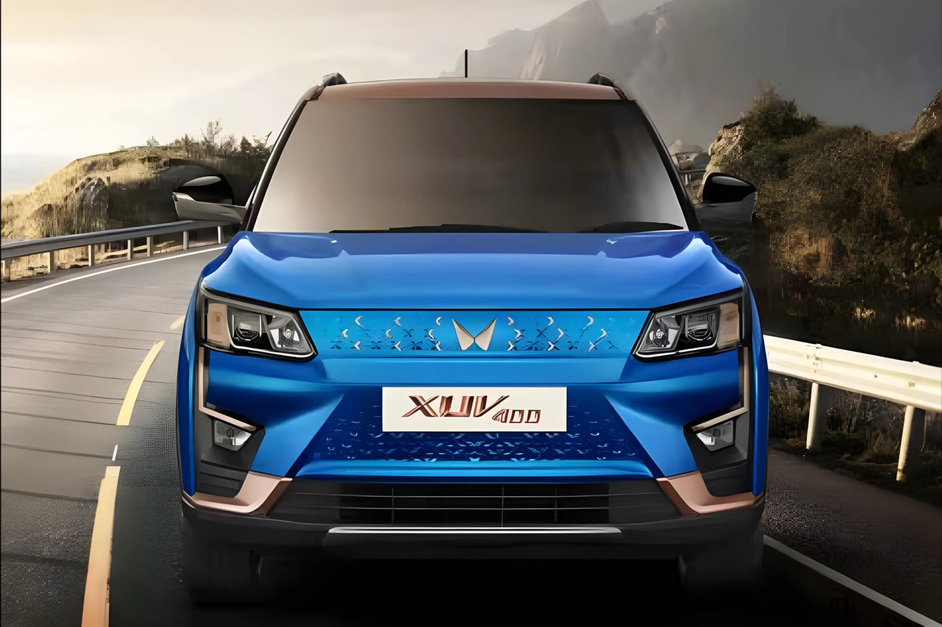 Mahindra XUV 400 EV Front View
