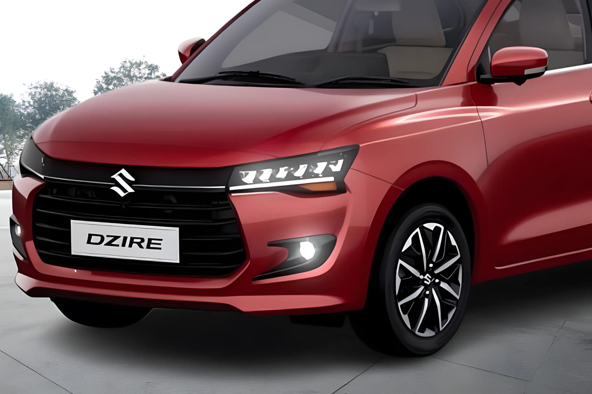 Maruti Suzuki Dzire Front Bumper View