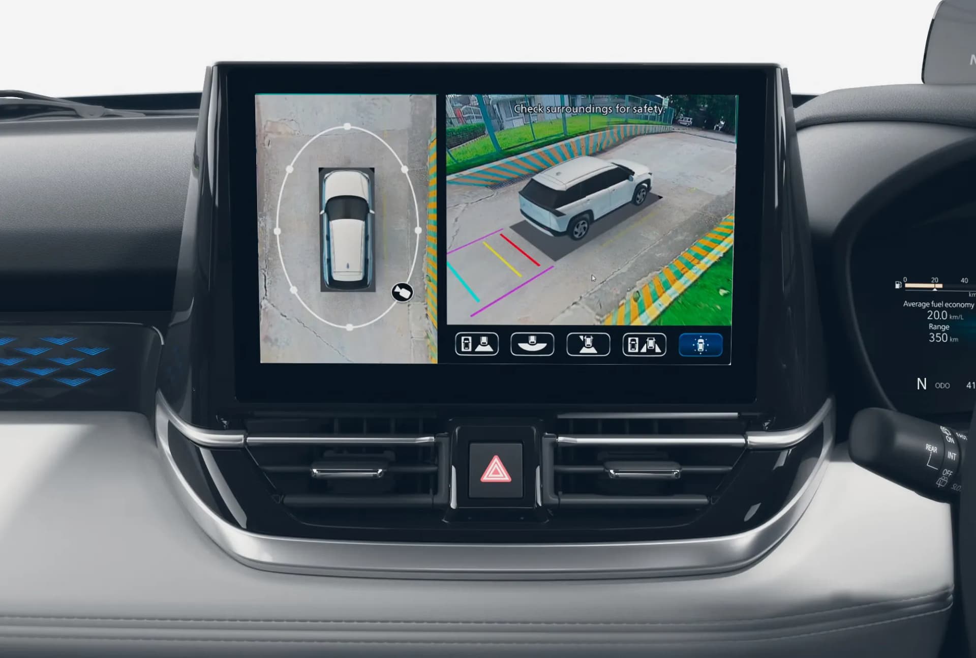 Maruti Suzuki Victoris 360 Camera View