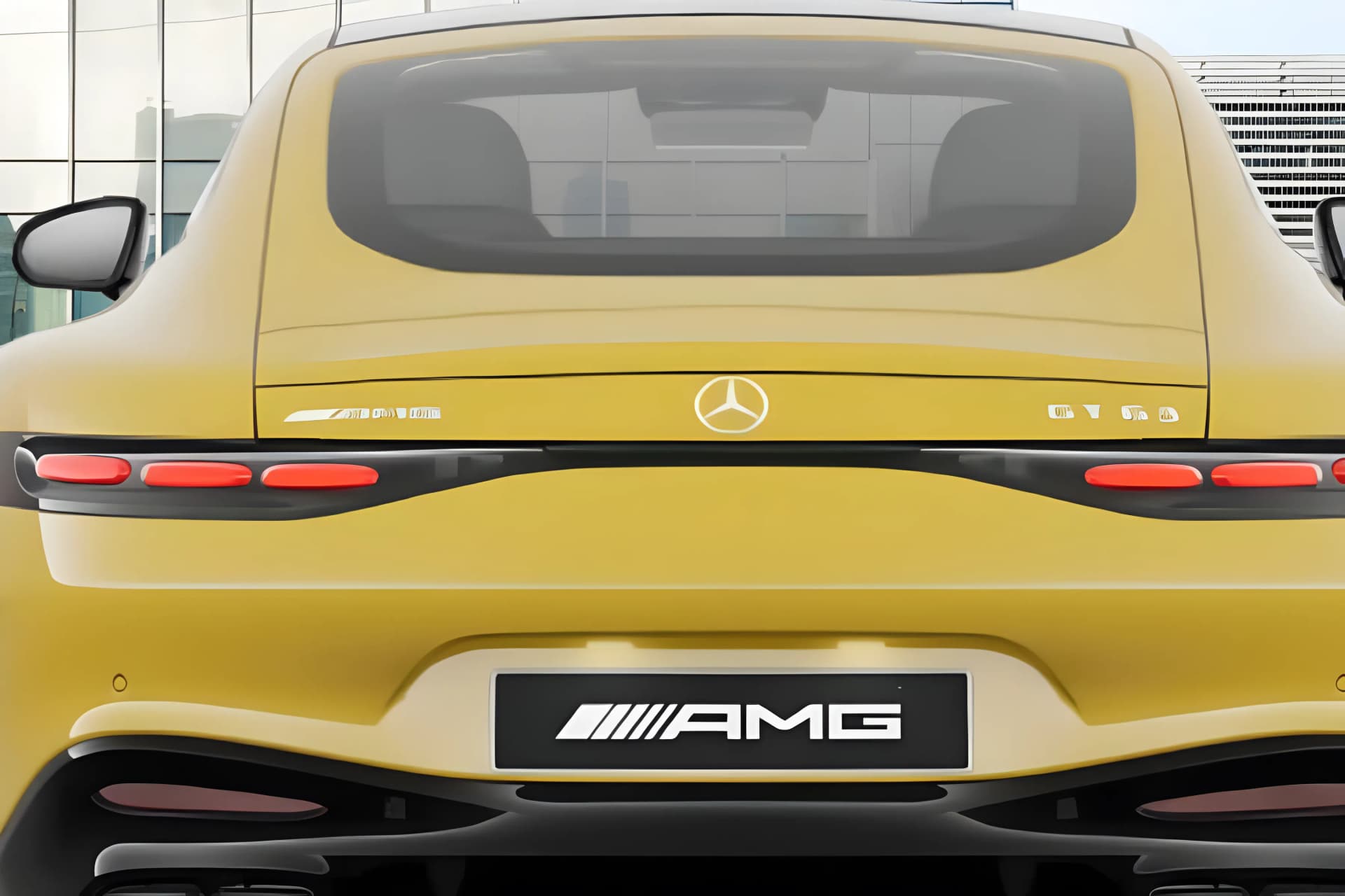 Mercedes Benz AMG GT Coupe LED Taillamp View