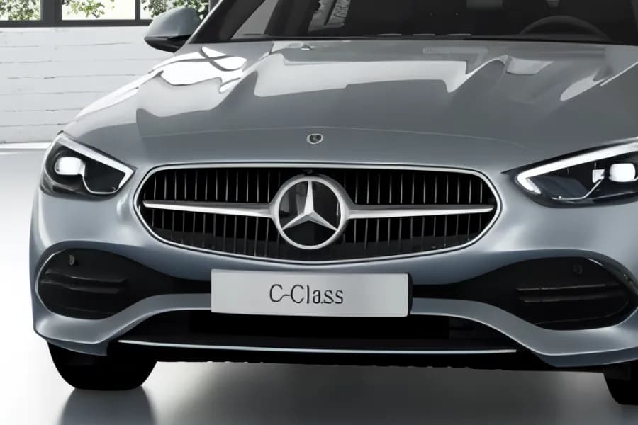 Mercedes Benz C Class Front Grill View