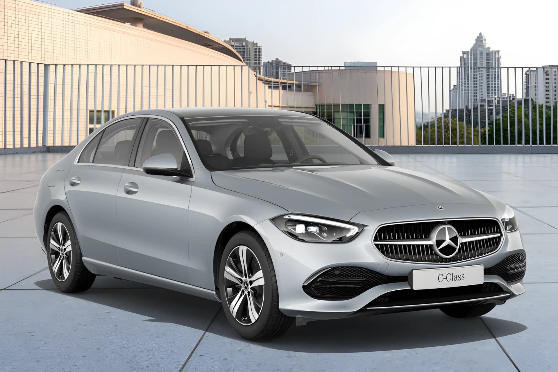 Mercedes Benz C Class Front Right View
