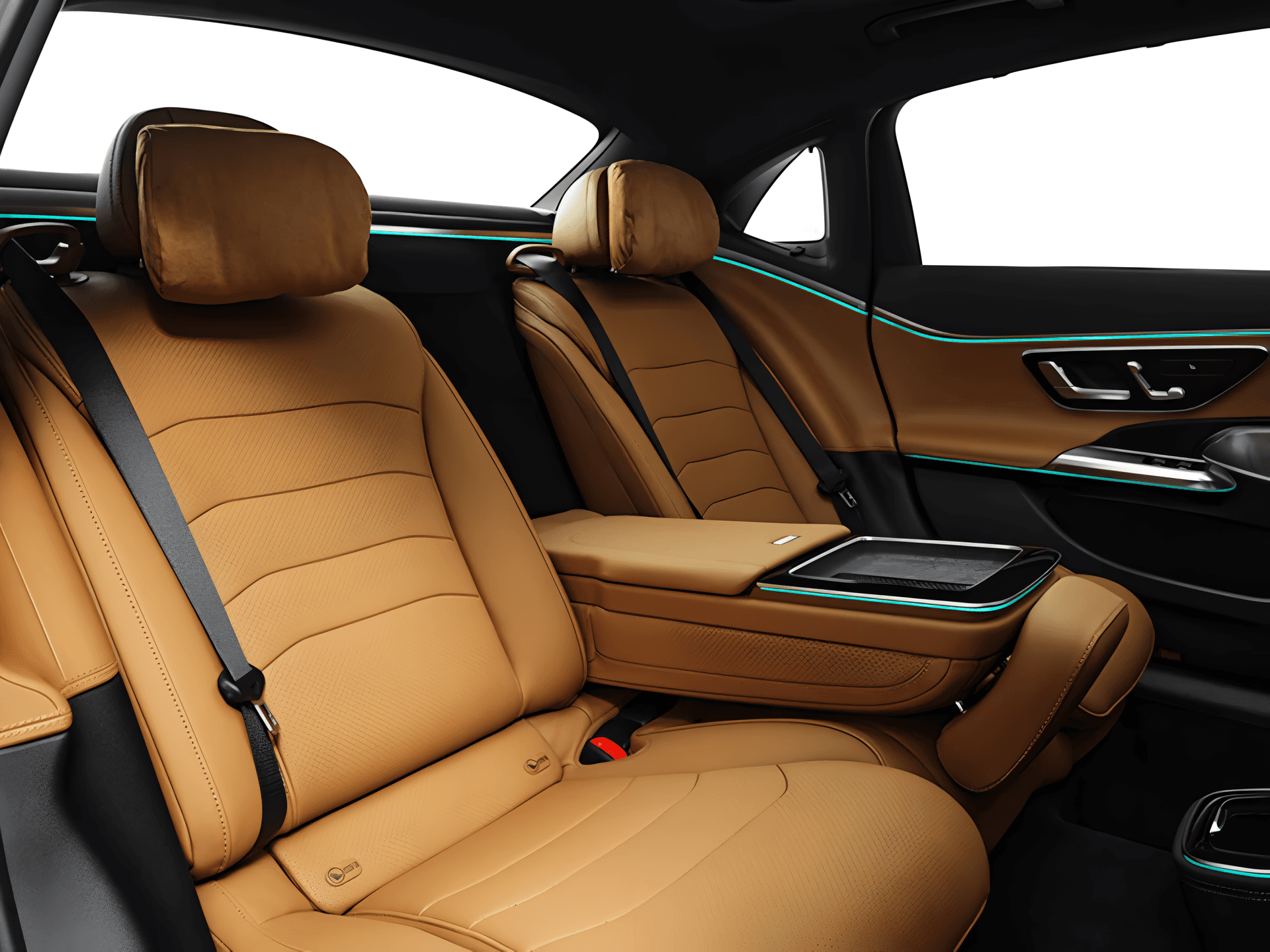 Mercedes Benz E Class Rear Seat Armrest View
