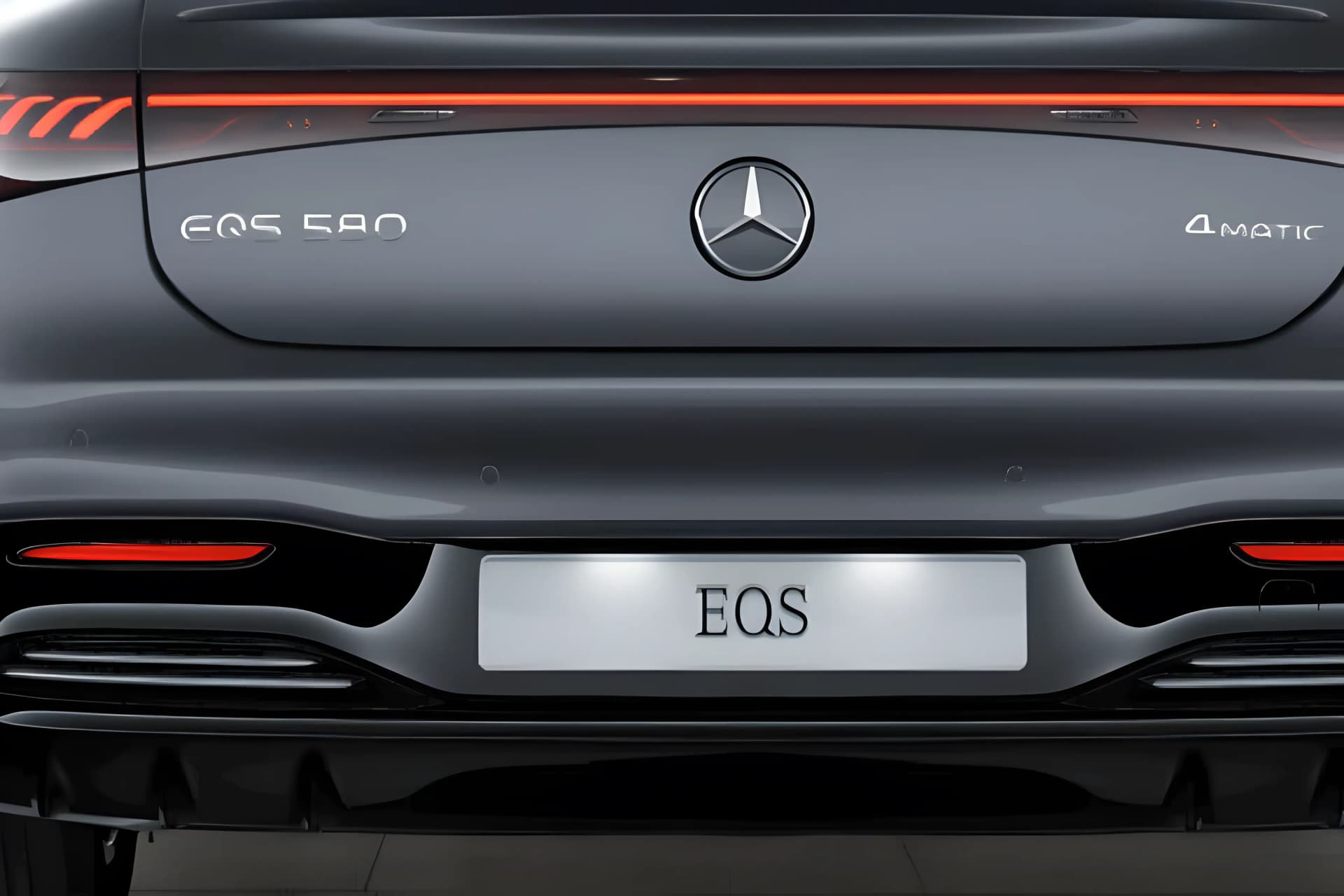 Mercedes Benz EQS LED Taillamp View