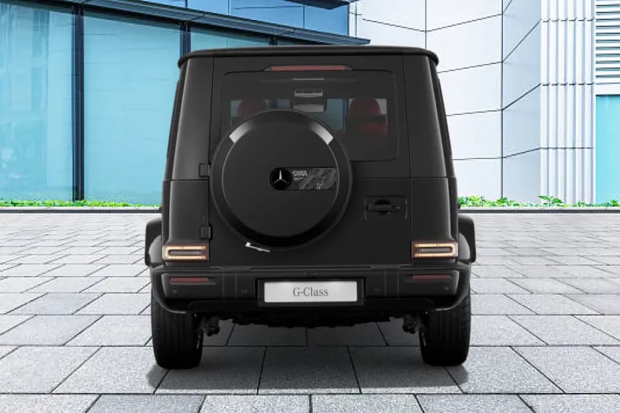 Mercedes Benz G Class EV Rear View