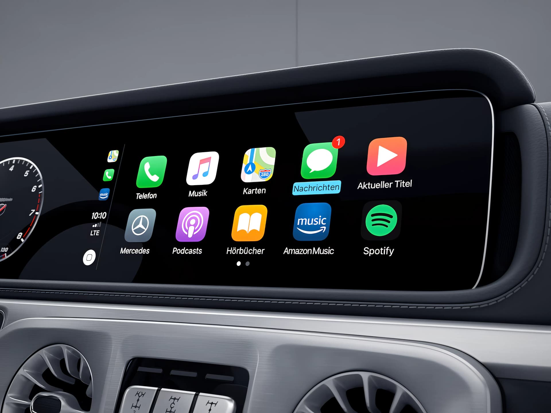 Mercedes Benz G Class Electric Touch Screen View