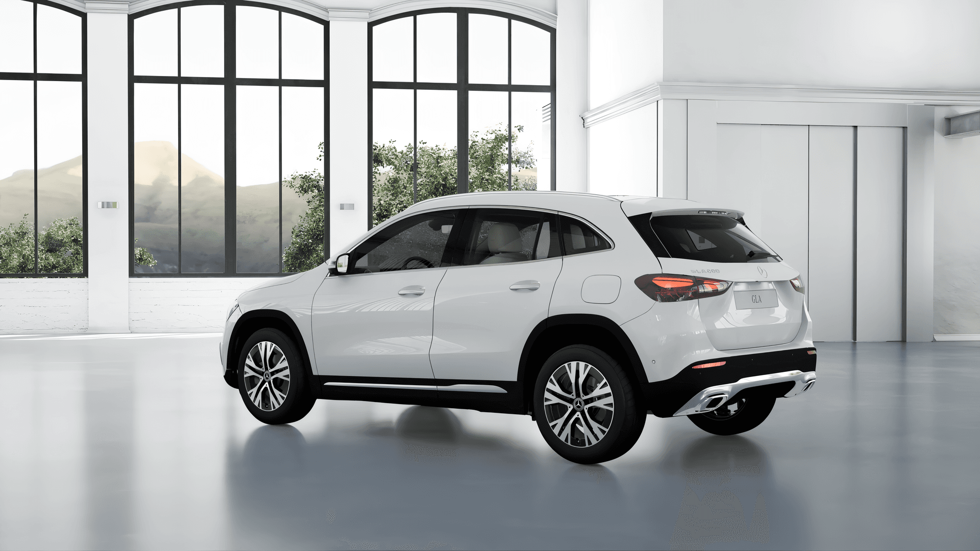 Mercedes Benz GLA Rear Left View