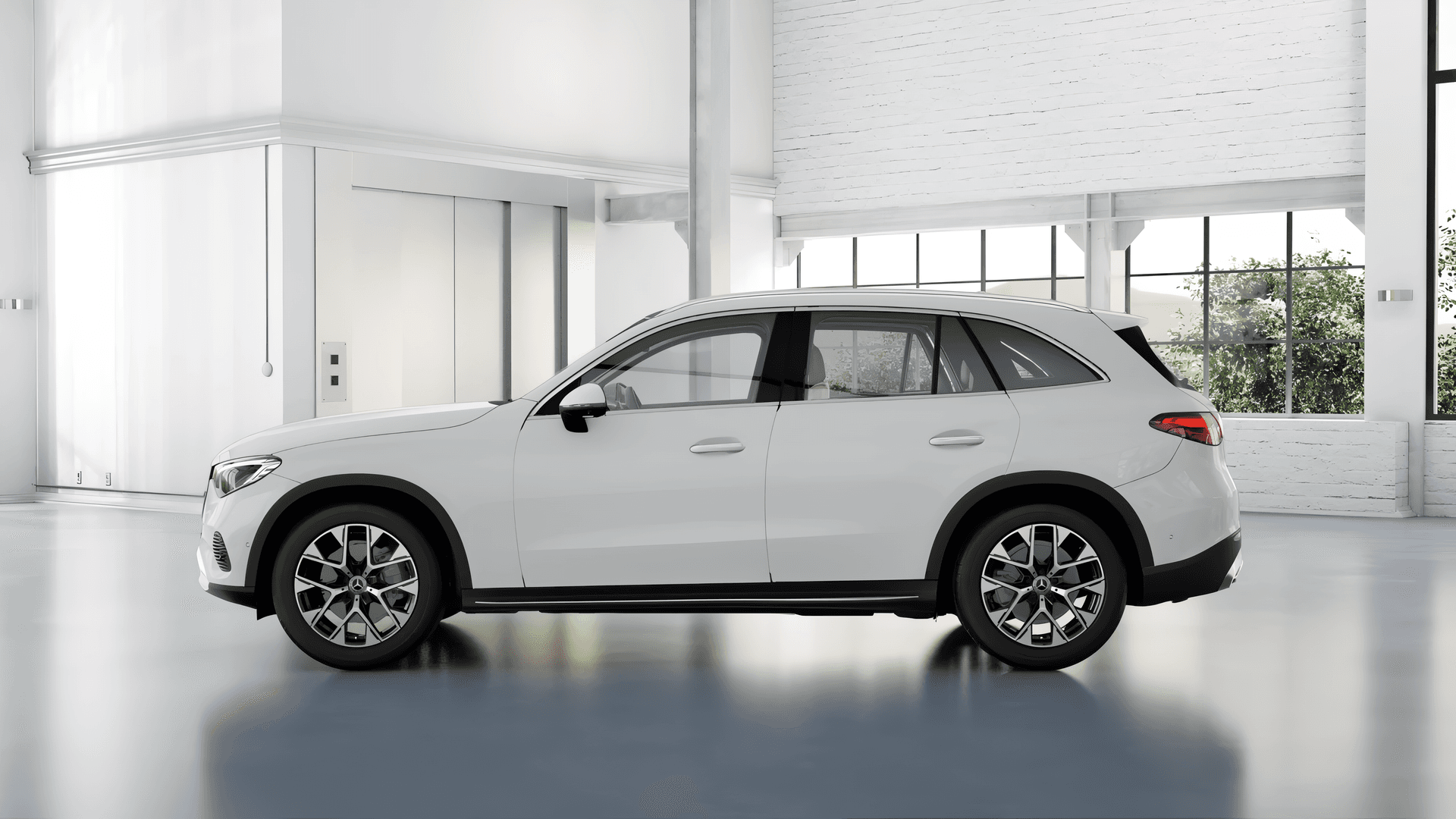Mercedes Benz GLC Right Side View