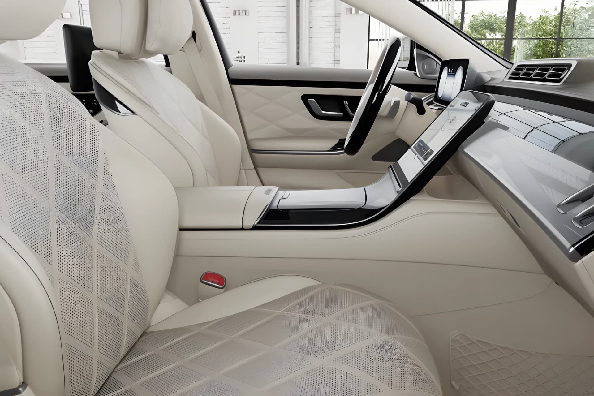 Mercedes Benz Maybach S Class Centre Console Arm Rest View