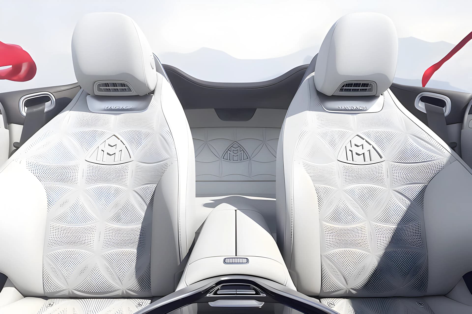 Mercedes Benz Maybach SL Monogram Series Rear Seat View