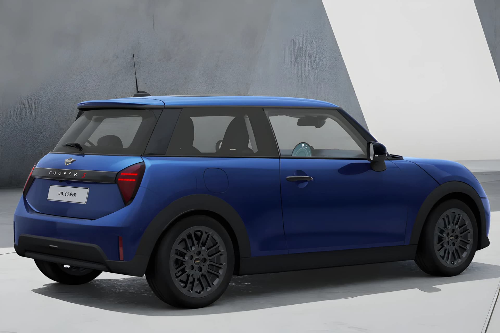 Mini Cooper S Rear Right Side View