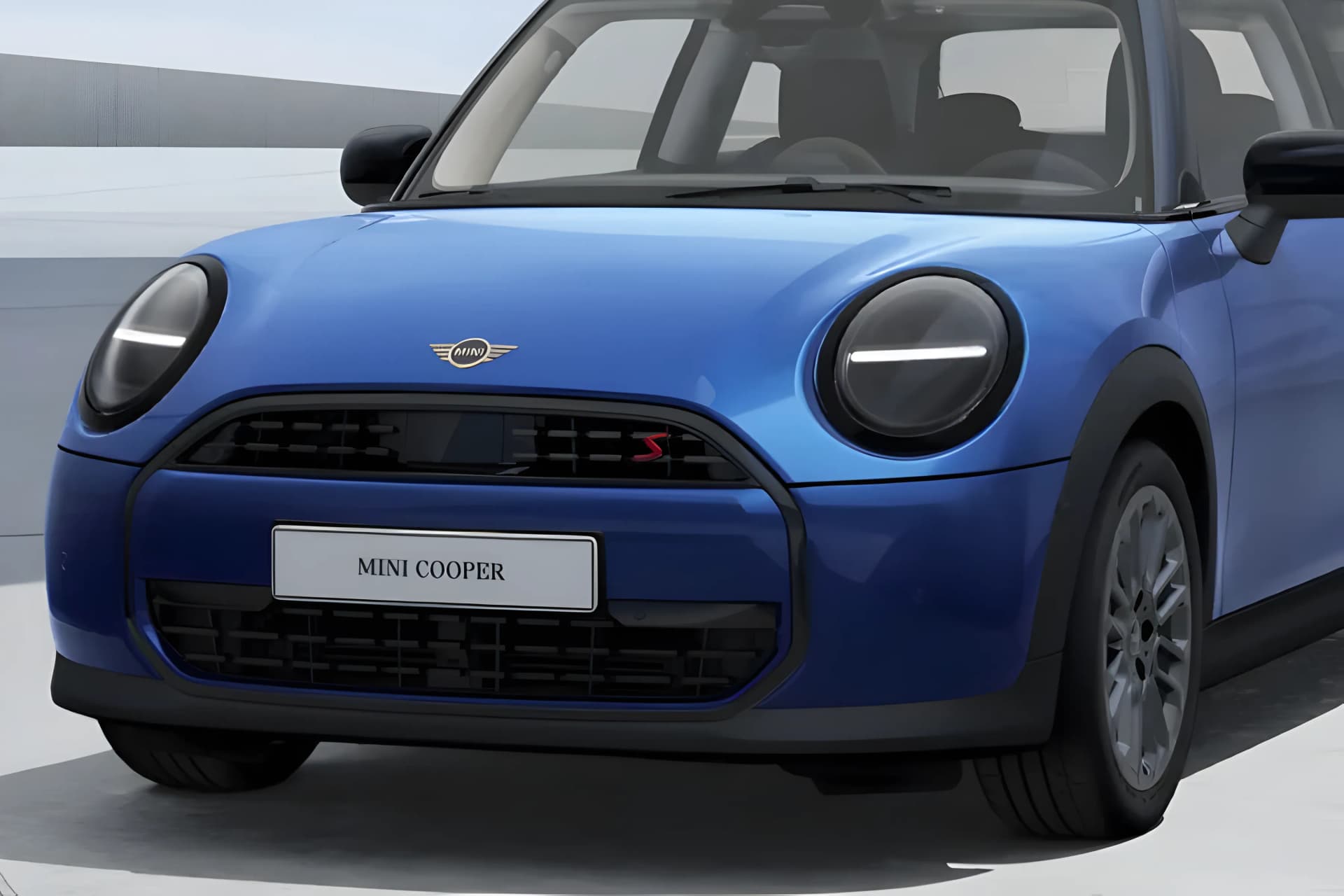 Mini Cooper S Front Grille View
