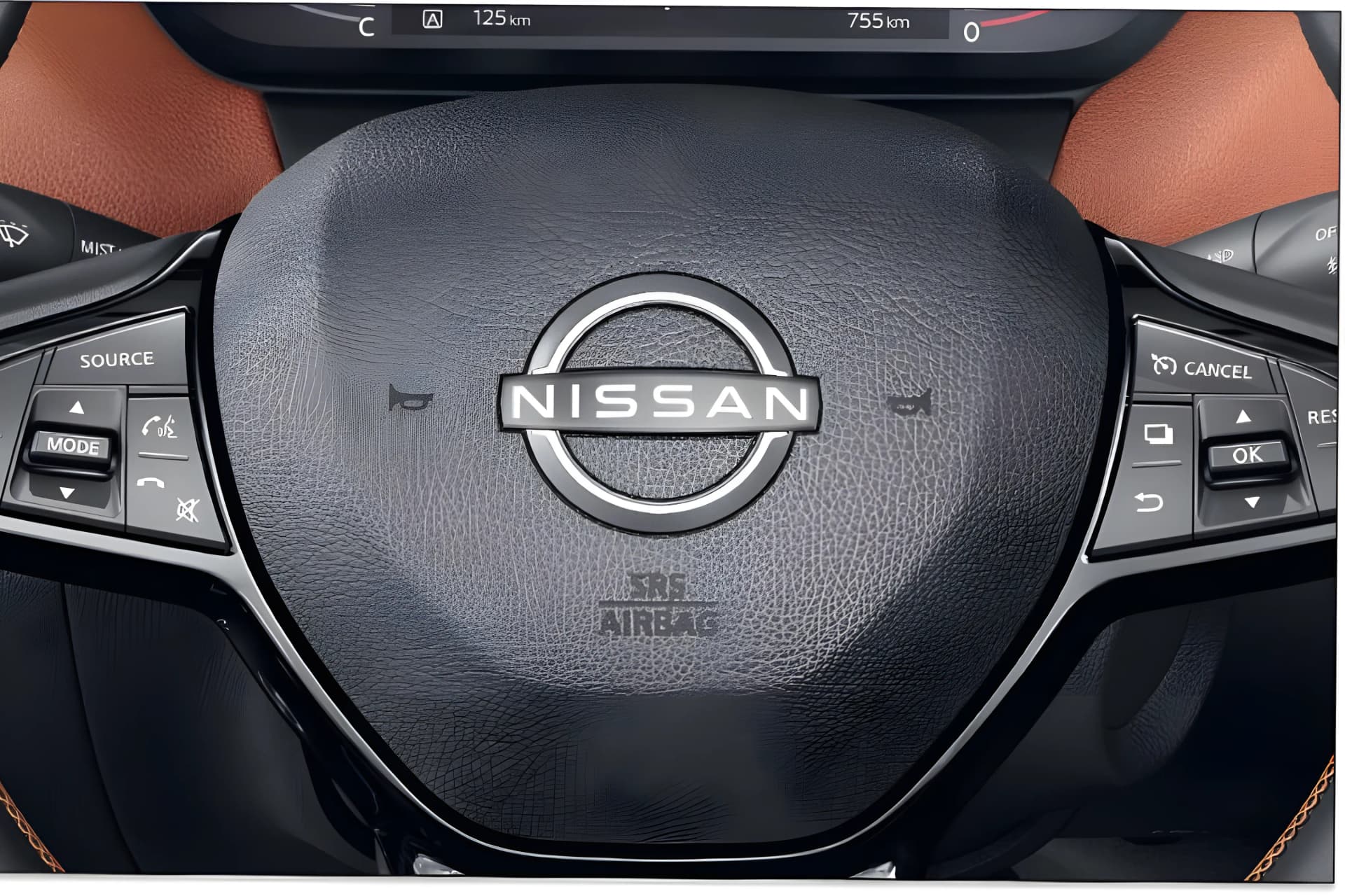 Nissan Magnite Horn Pad View