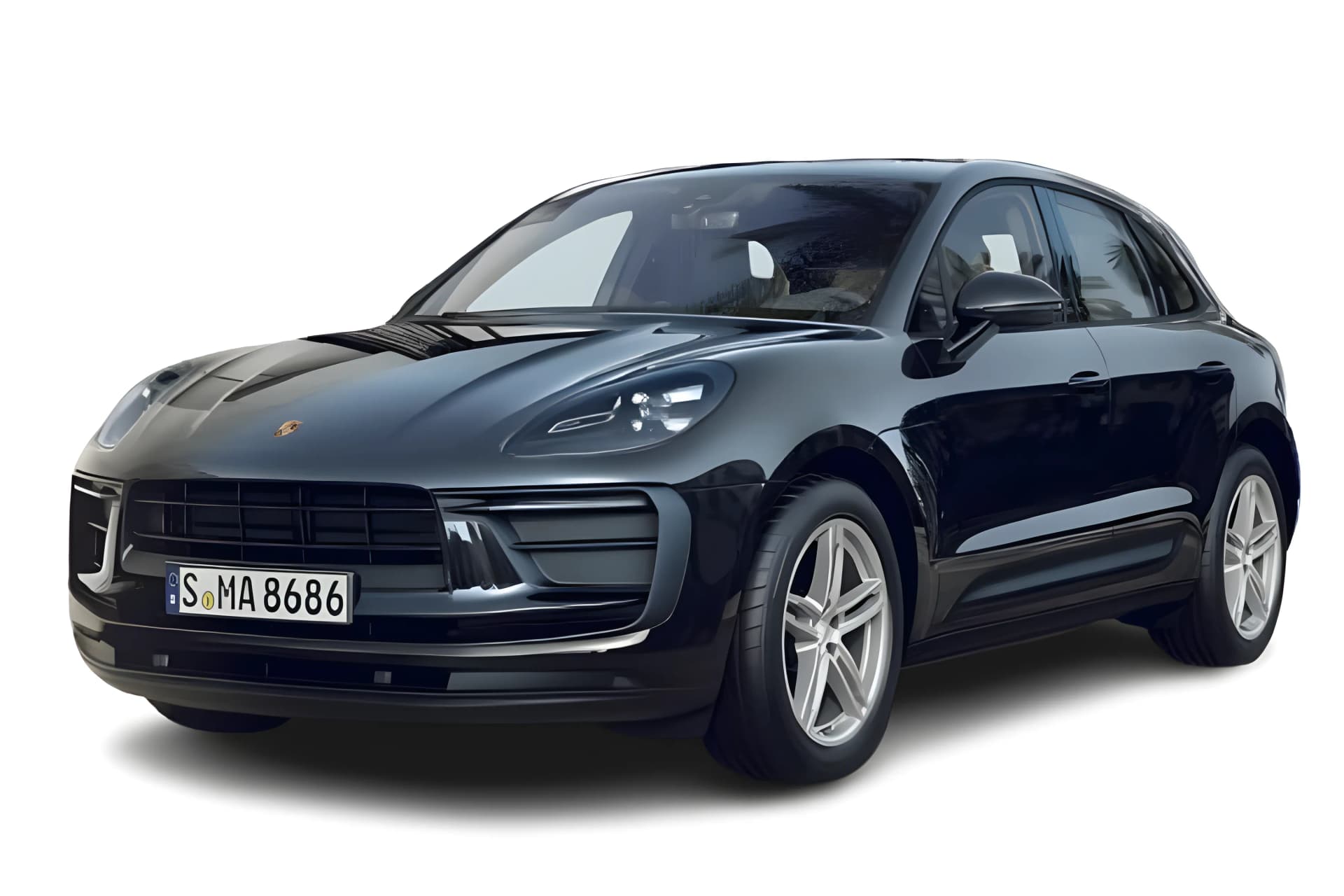 Porsche Macan Black color