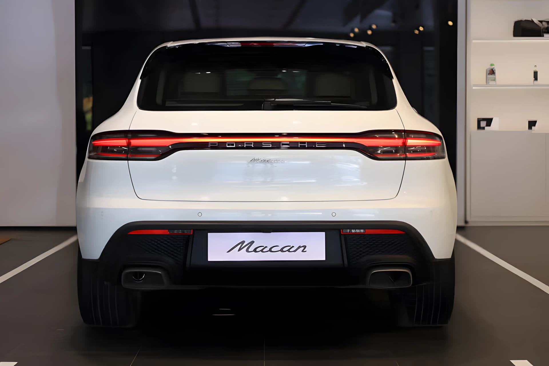 Porsche Macan Rear View