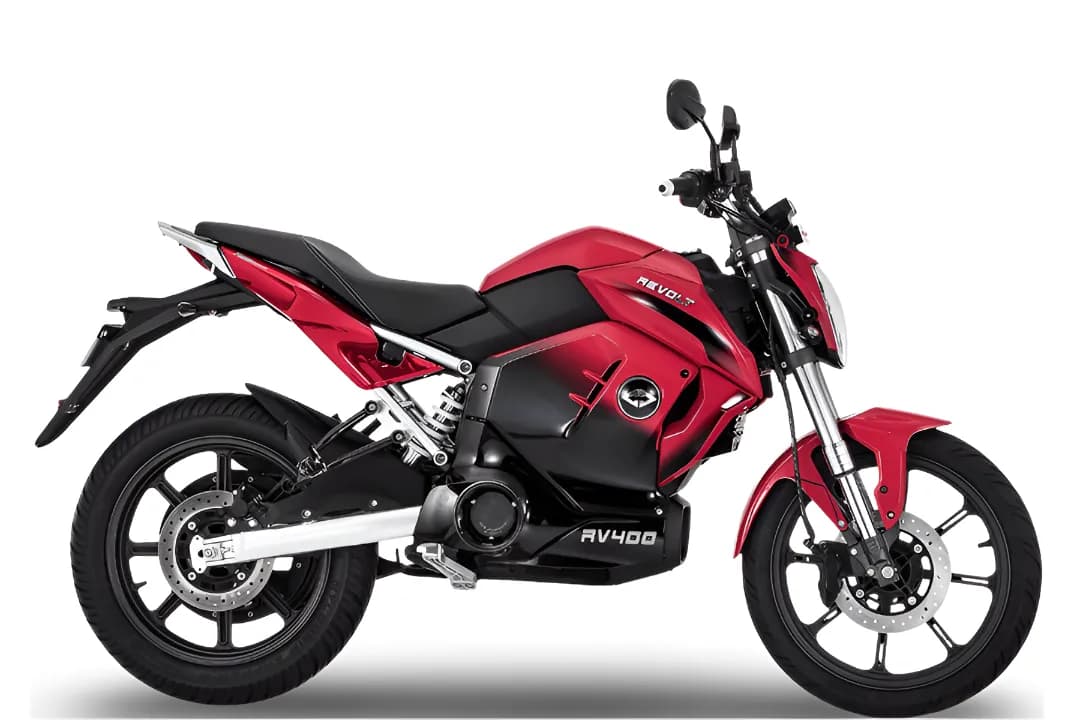 Revolt RV400 Eclipse Red color