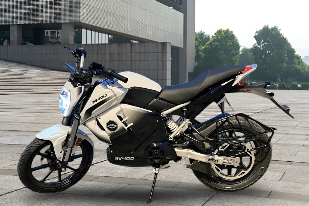Revolt RV400 EV Left Side View