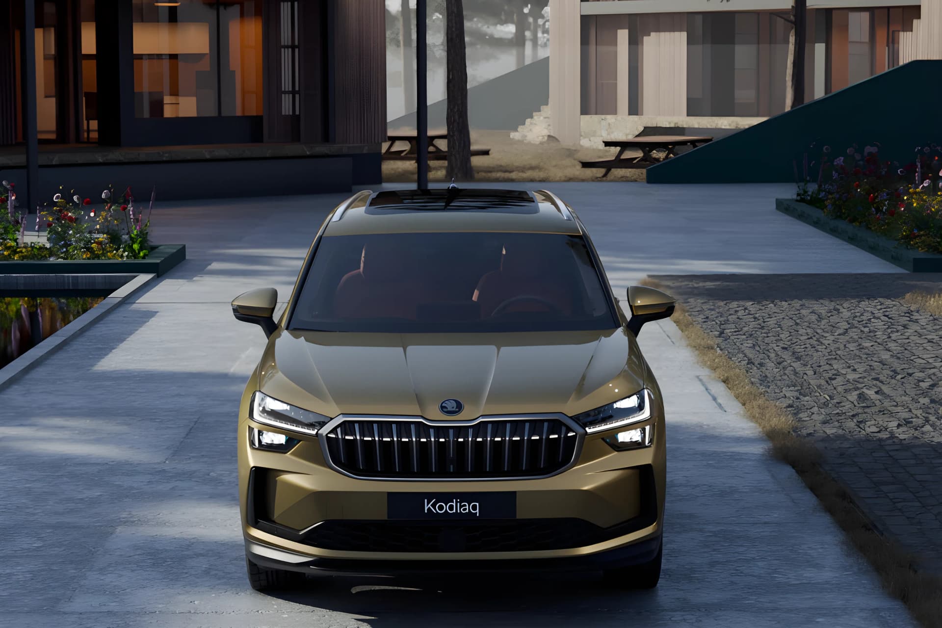 Skoda Kodiaq Front View