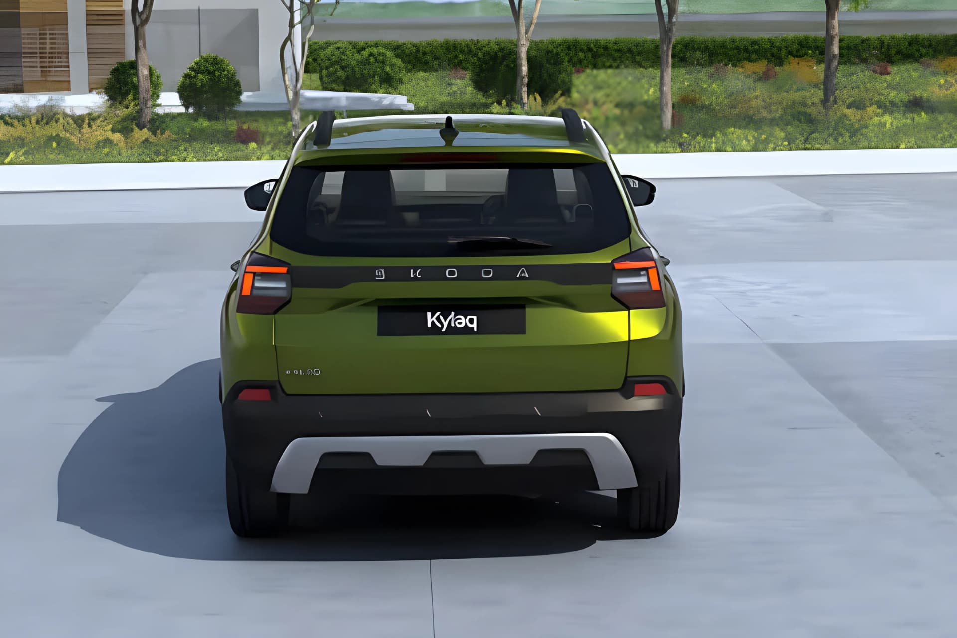 Skoda Kyloq Rear View