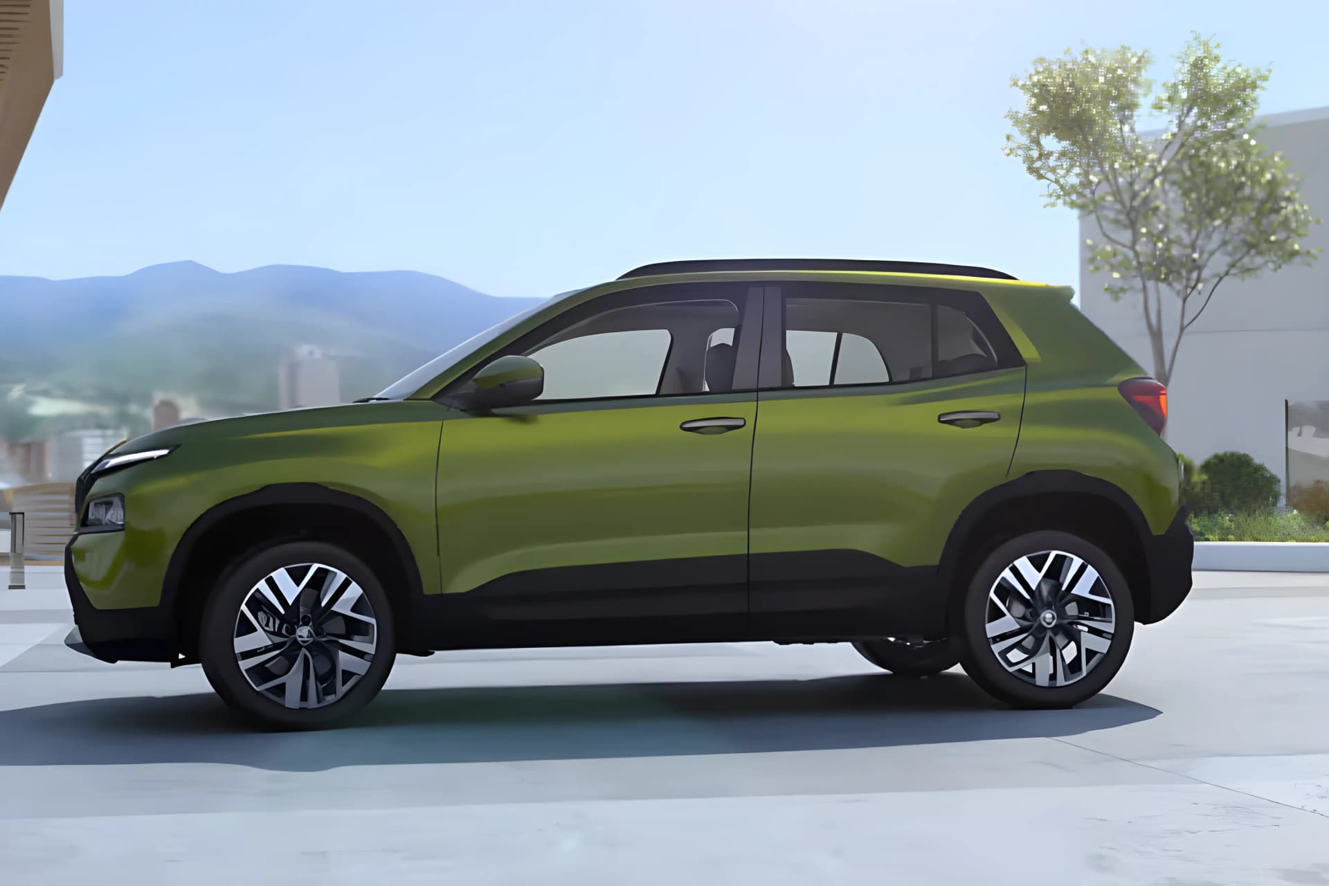 Skoda Kyloq Left Side View