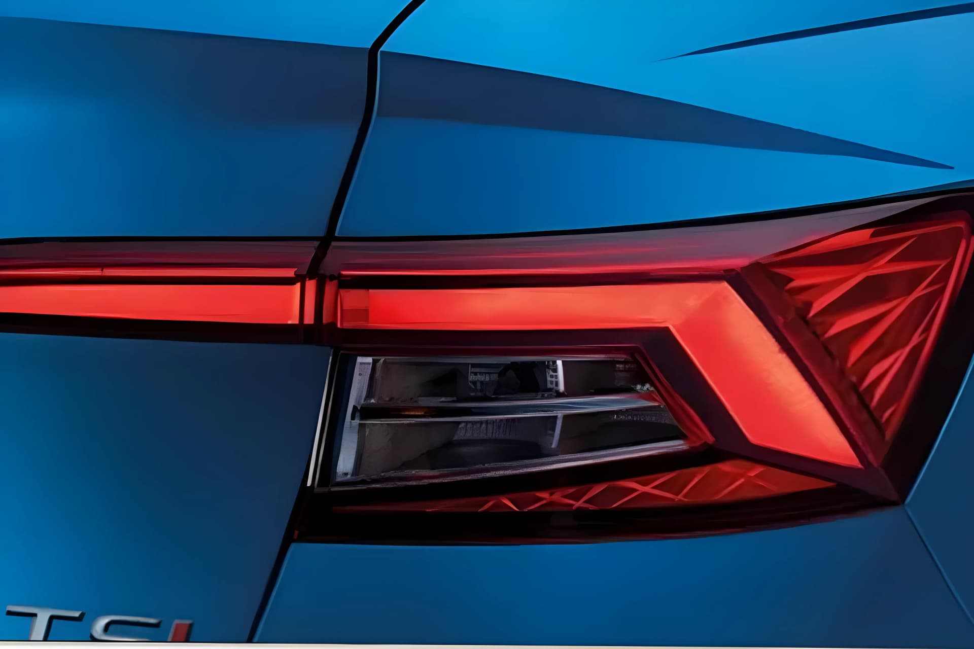 Skoda Kushaq Taillamp View