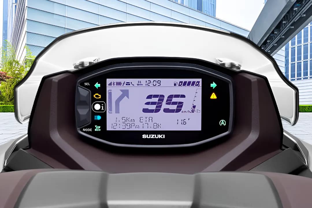 Suzuki Burgman Street EX Display View