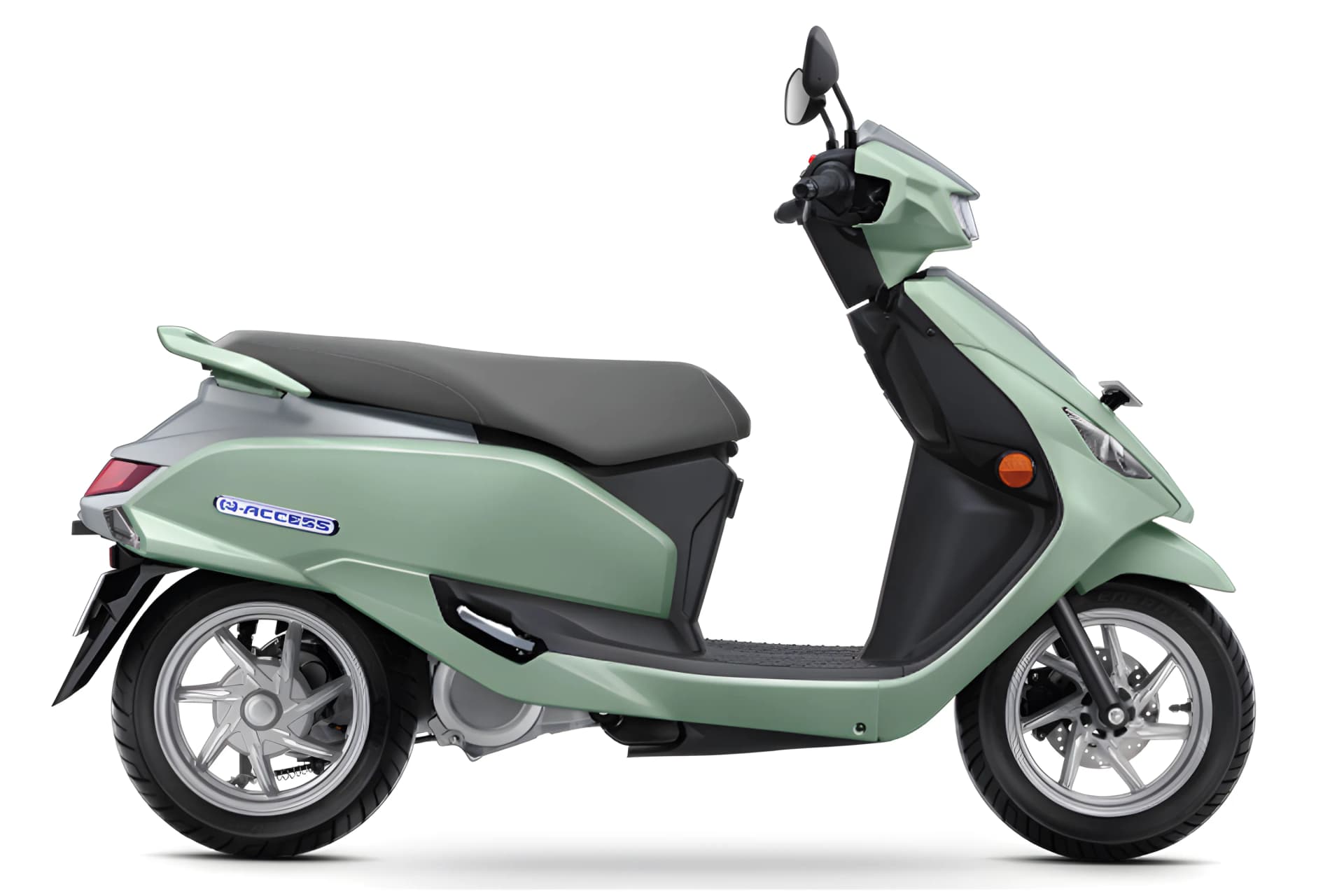 Suzuki E Access Light Green color