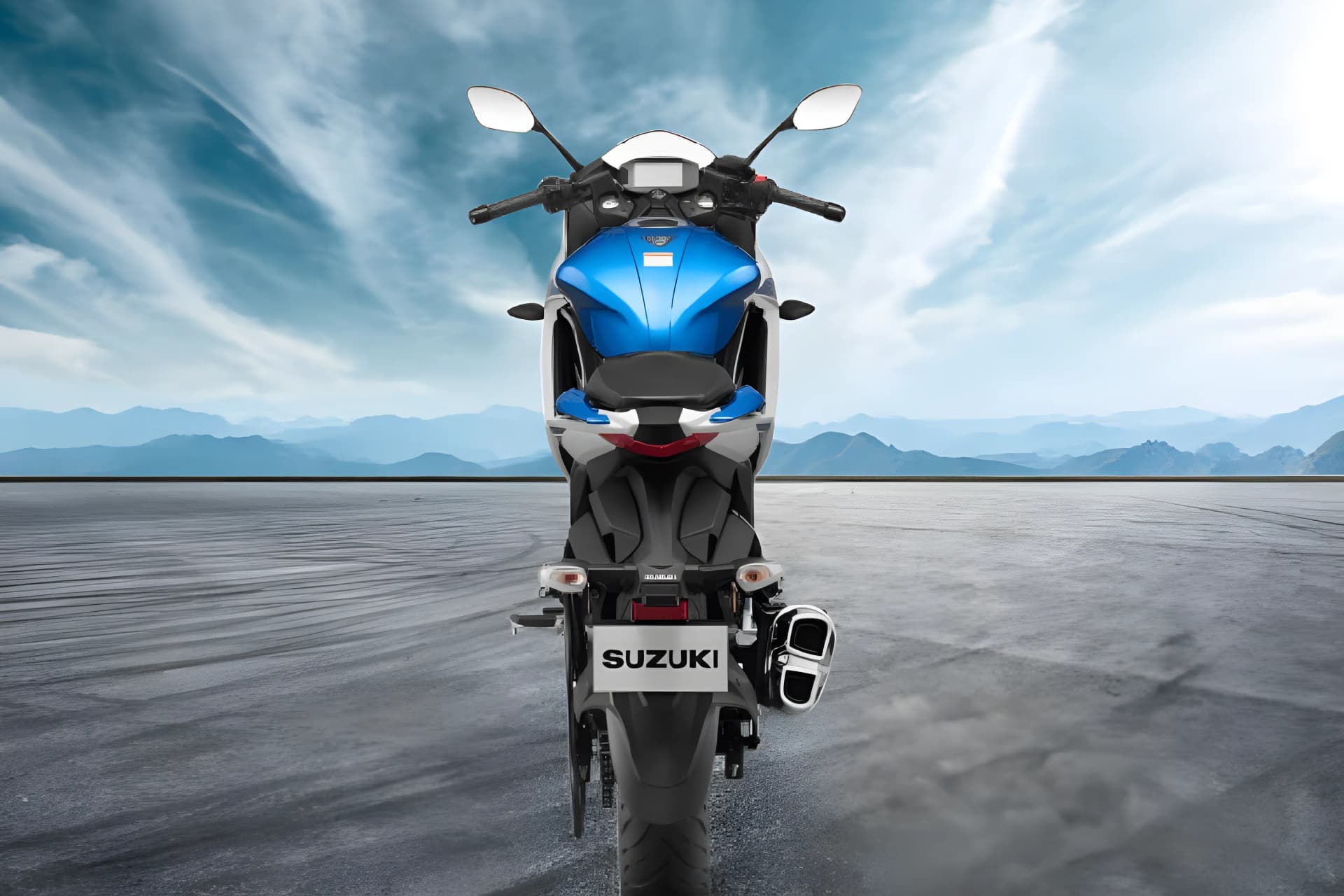 Suzuki Gixxer SF 250 Rear Side View