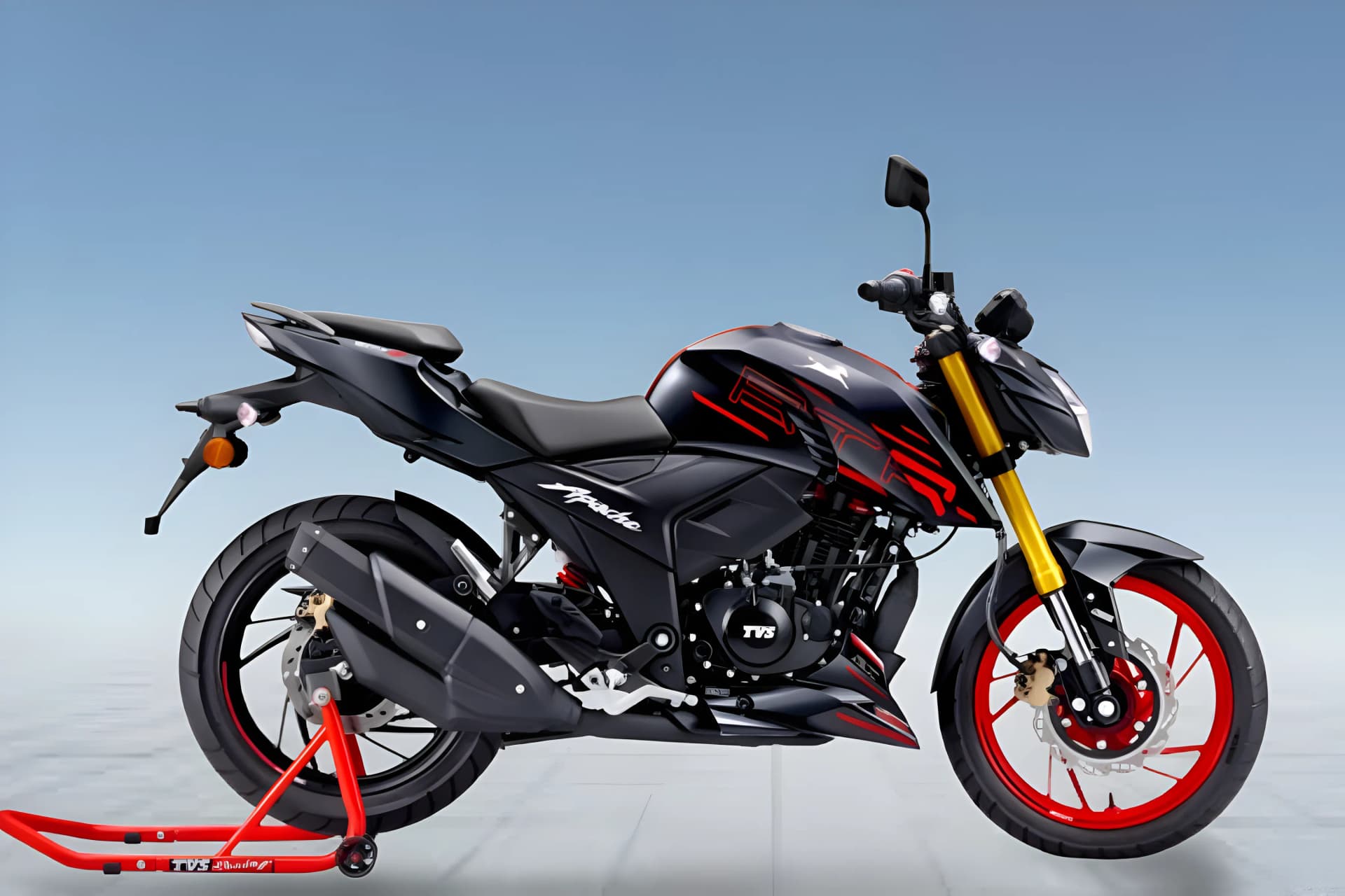 TVS Apache RTR 200 4V Right Side View