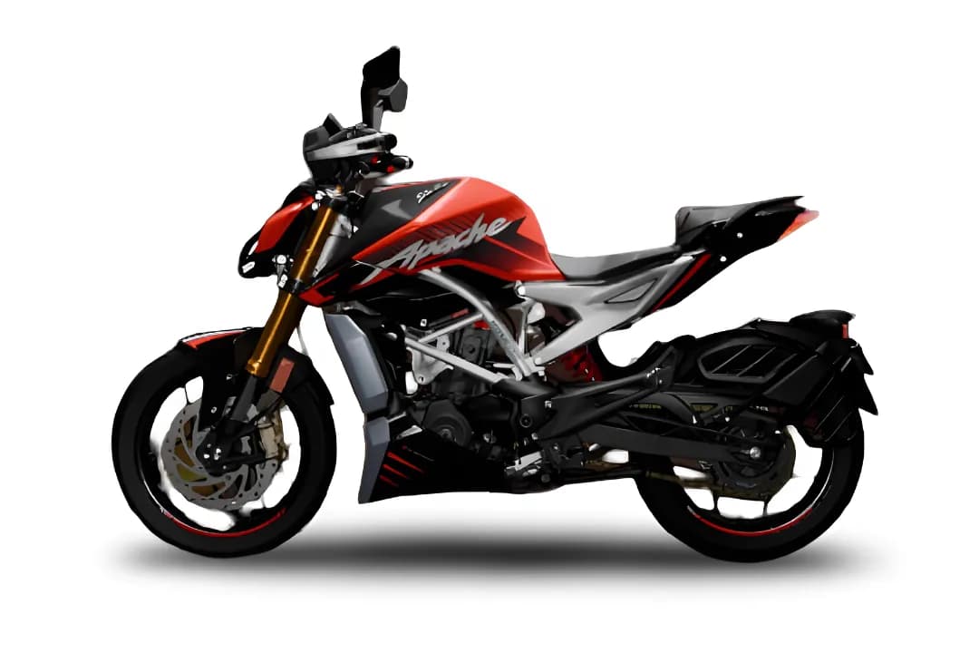 TVS Apache RTR 310 Red color