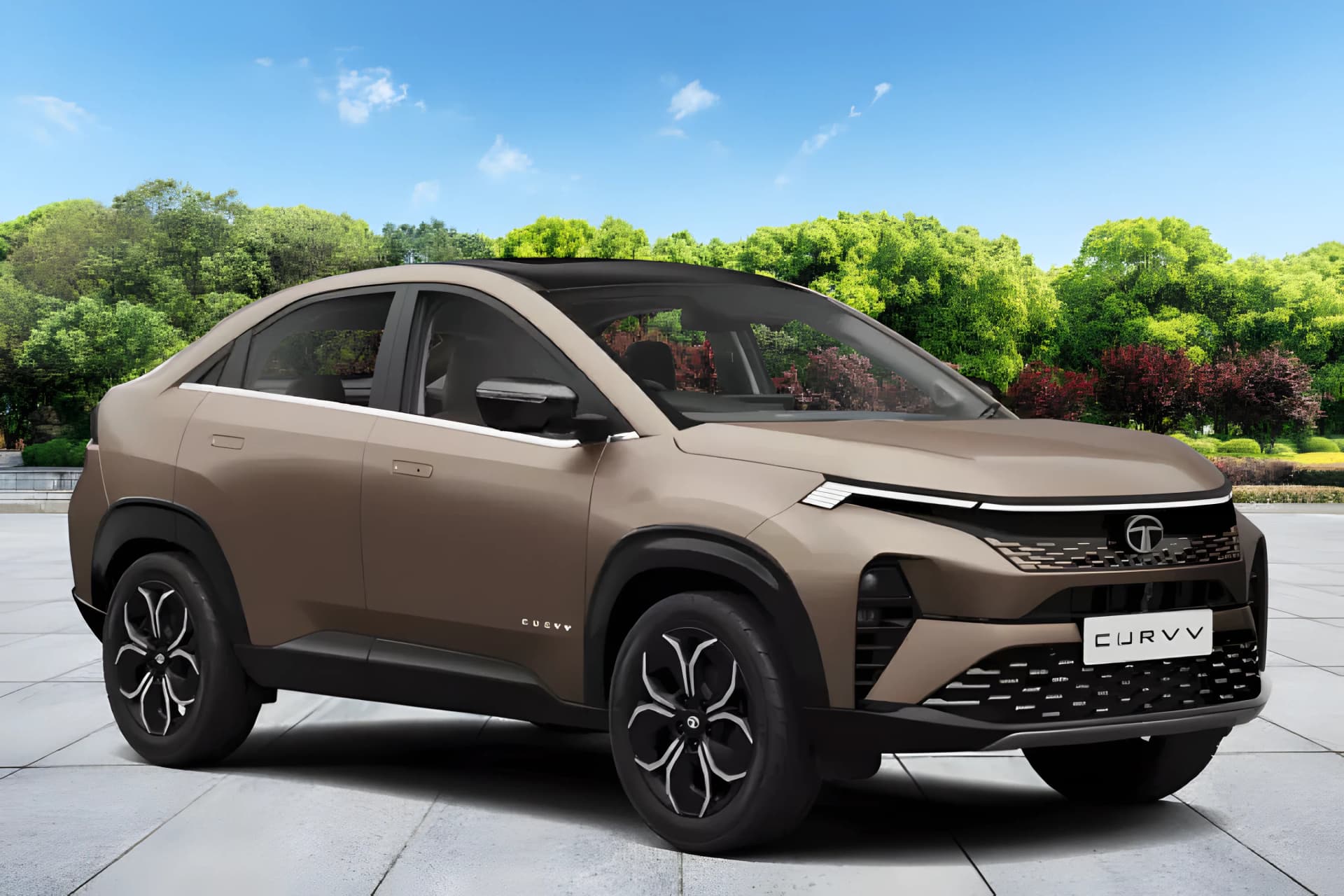 Tata Curvv Front Right View