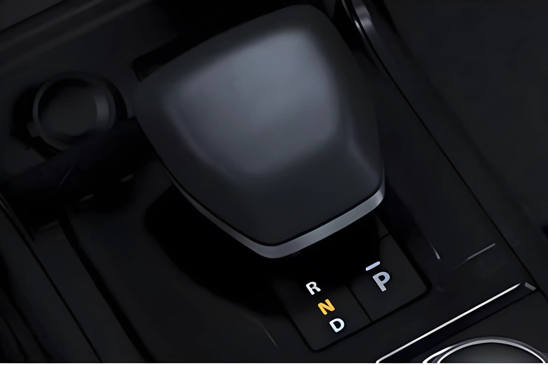 Tata Curvv EV Gear Shifter View