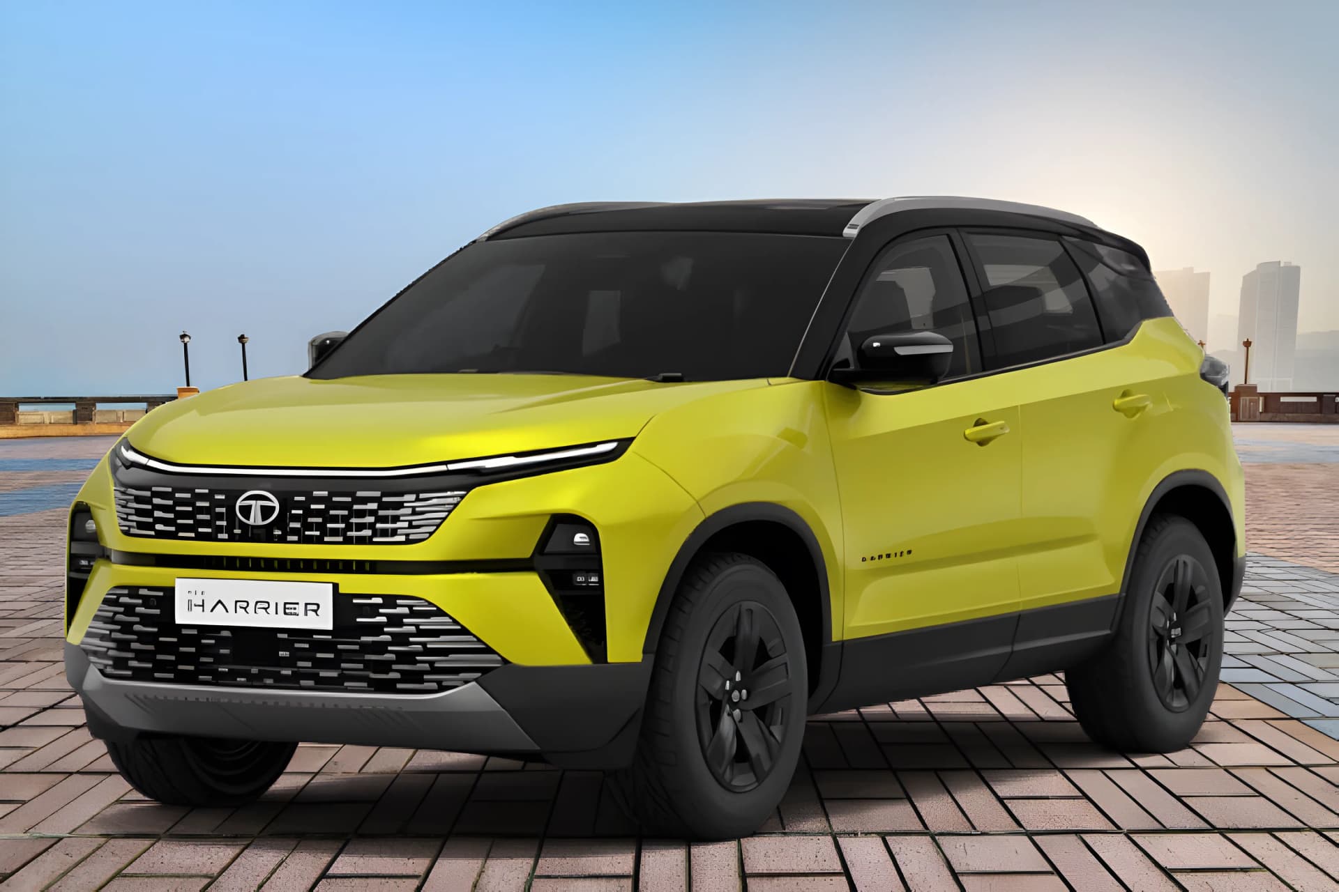 Tata Harrier Front Left View