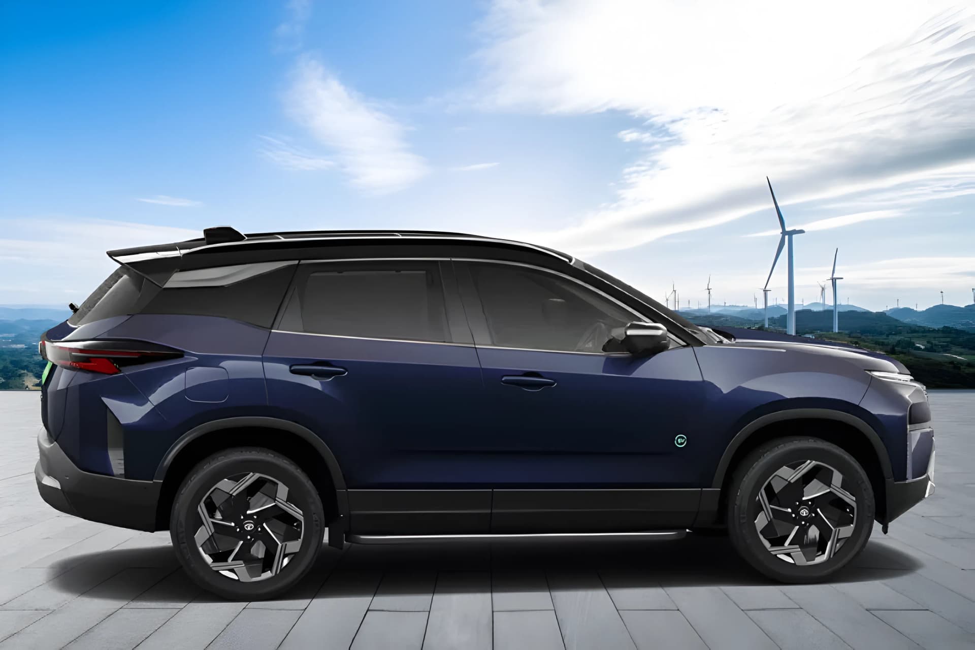 Tata Harrier EV Right Side View