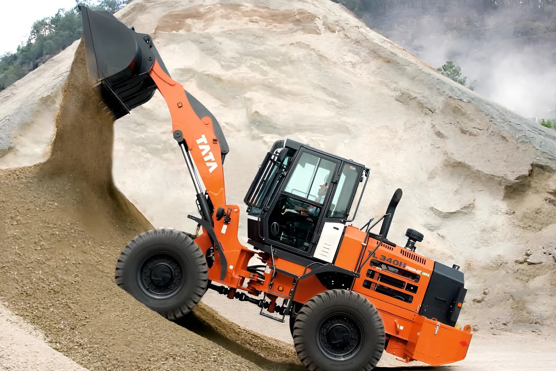 Tata Hitachi TL 340H Prime Arm View