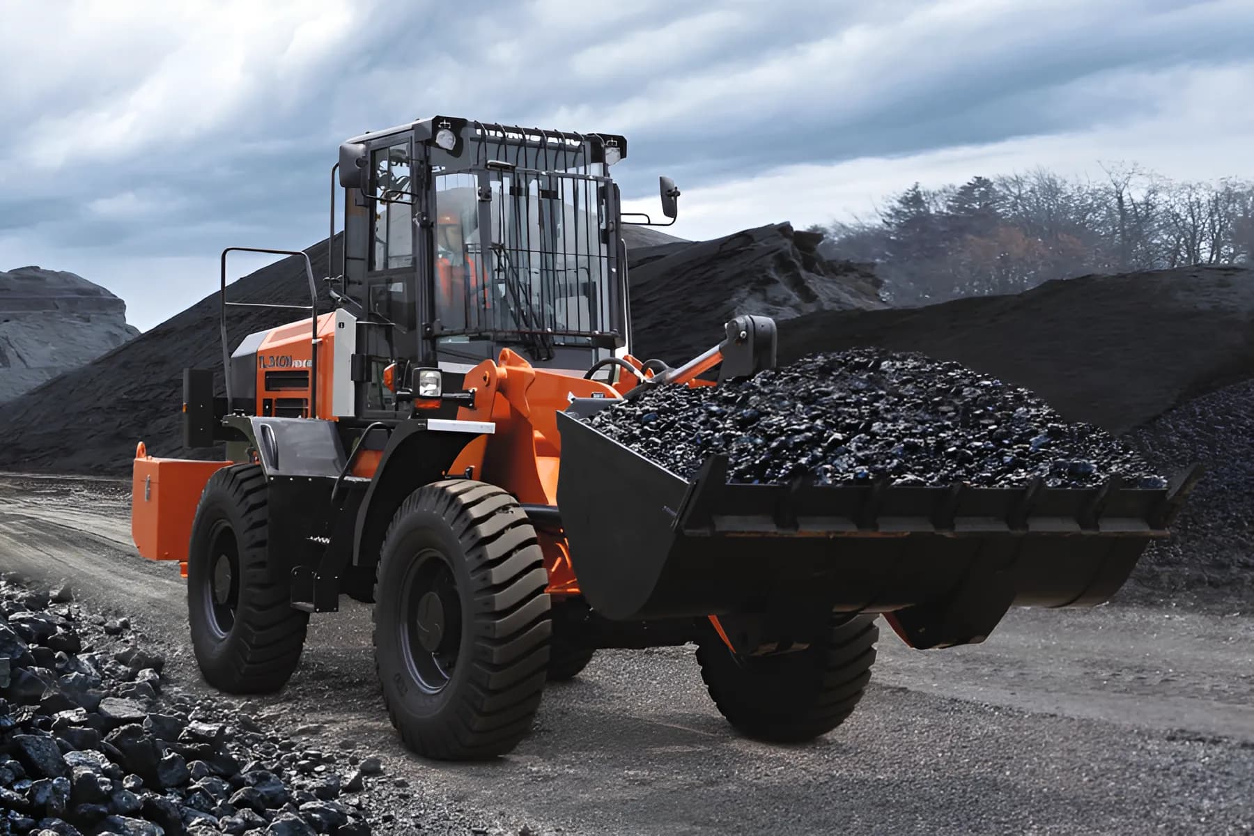 Tata Hitachi TL 340H Prime Bucket View