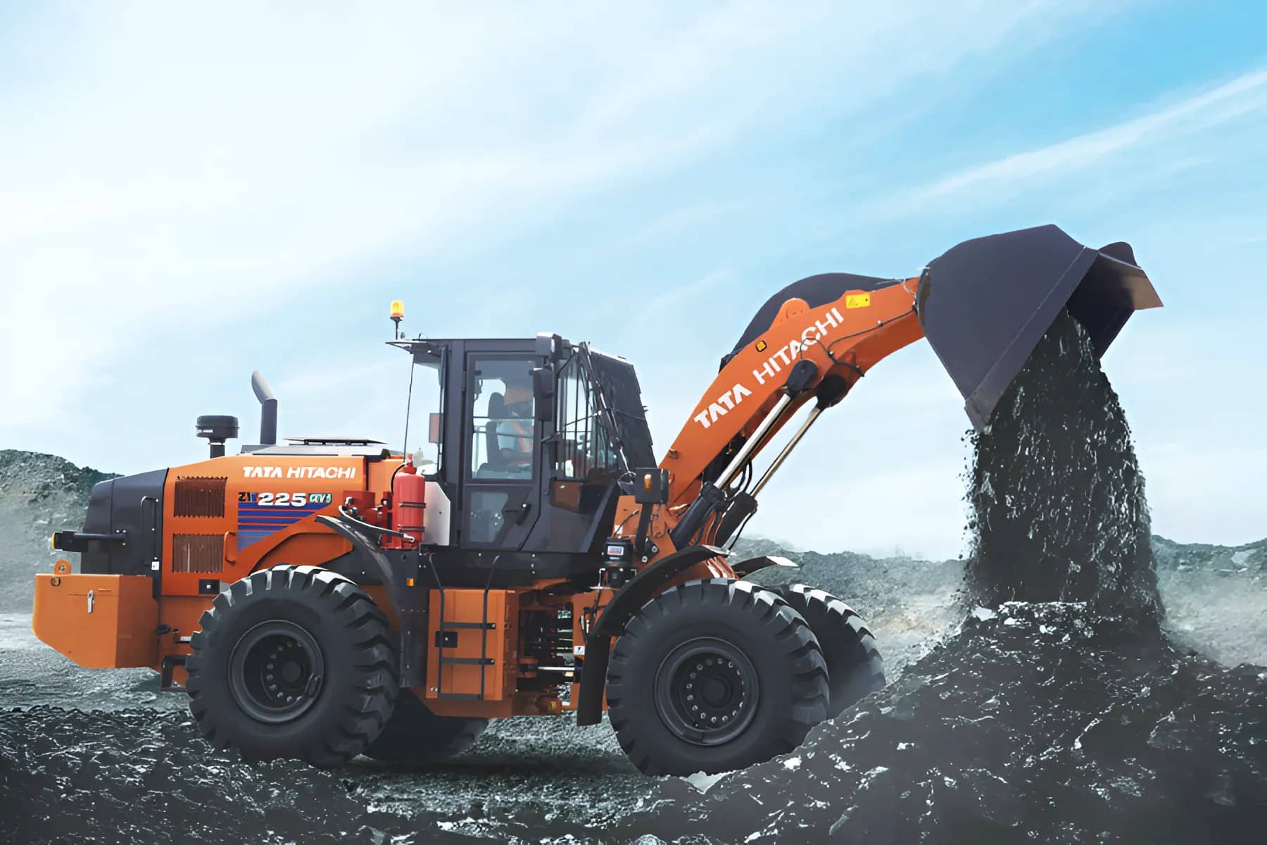 Tata Hitachi ZW 225