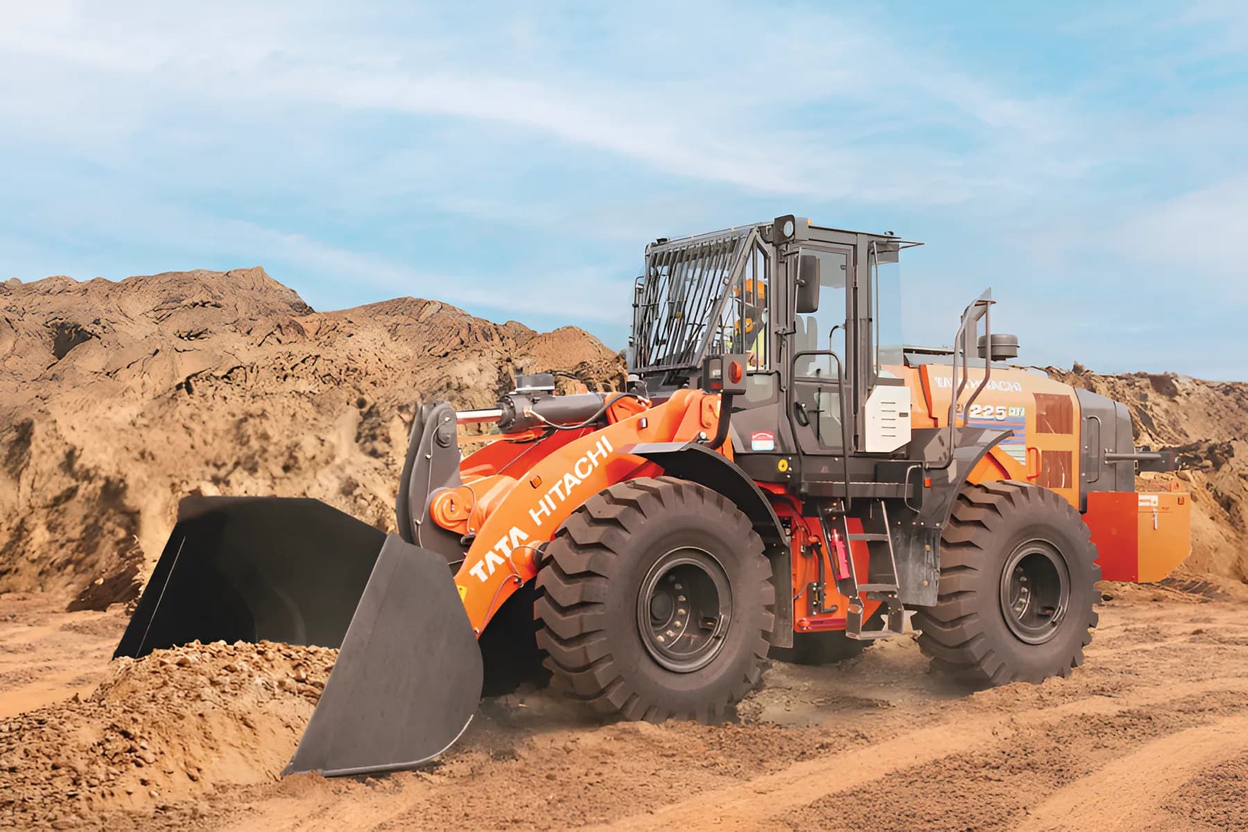 Tata Hitachi ZW 225 Arm View