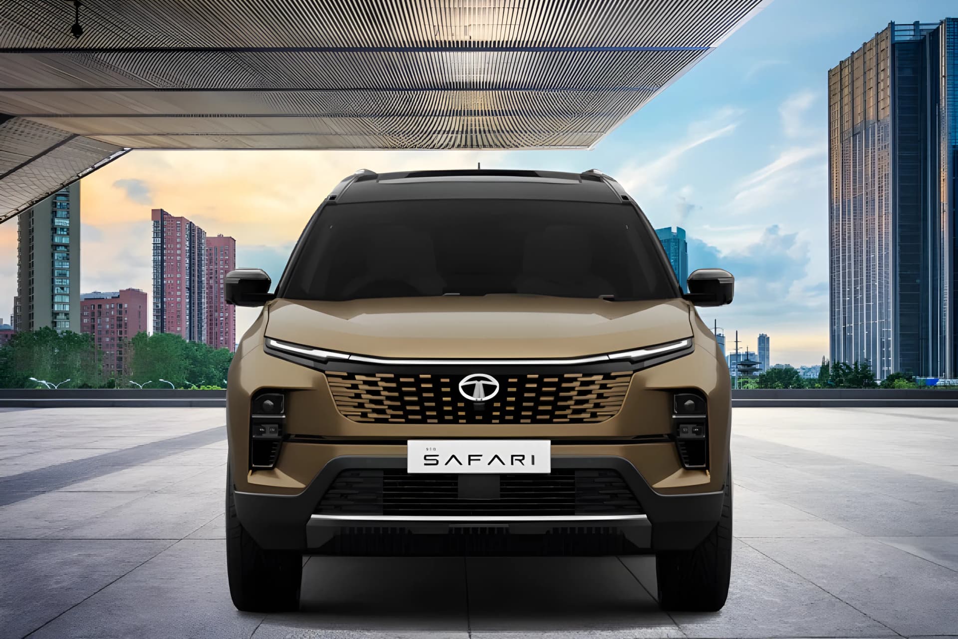 Tata Safari Front View