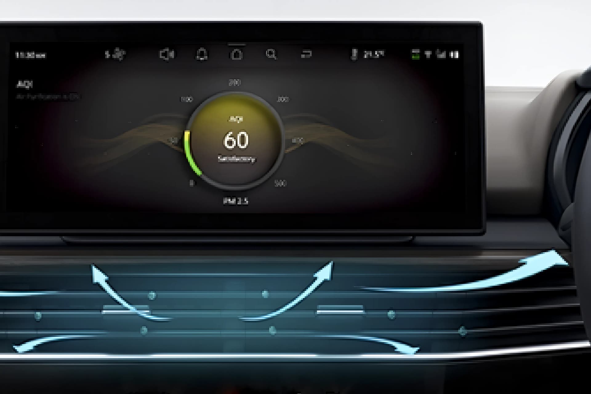Tata Safari Display View