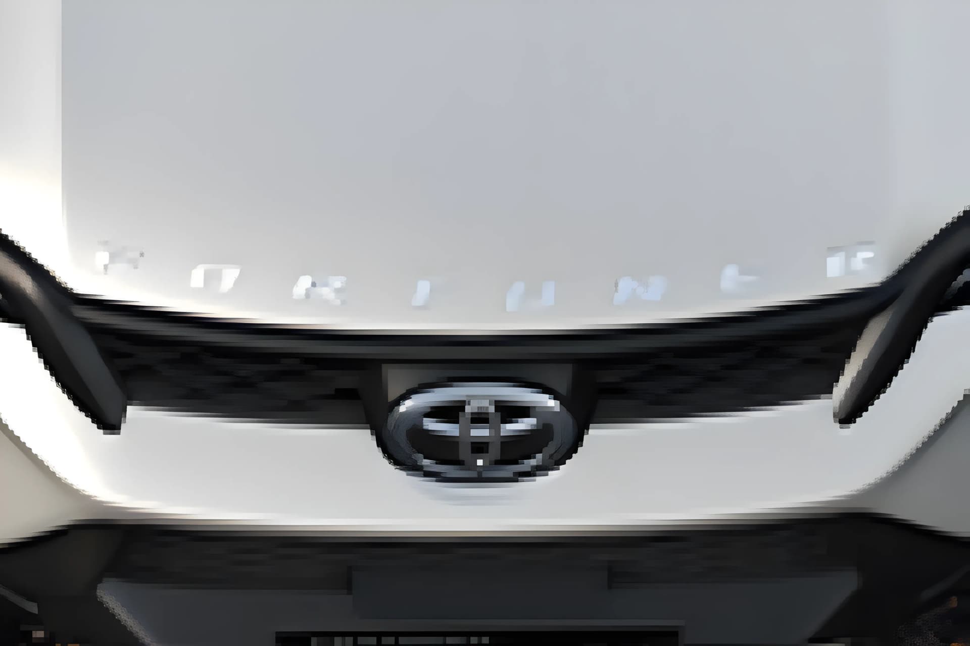 Toyota Legender Front Grille View