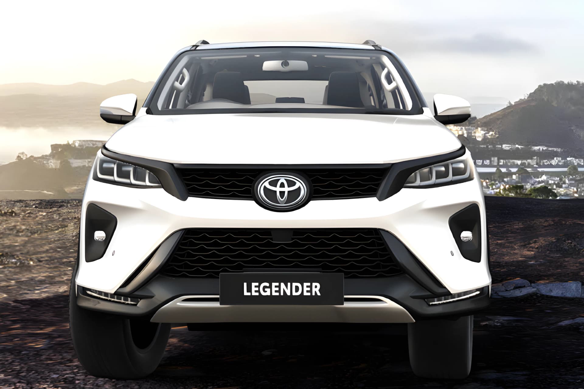 Toyota Legender Front View