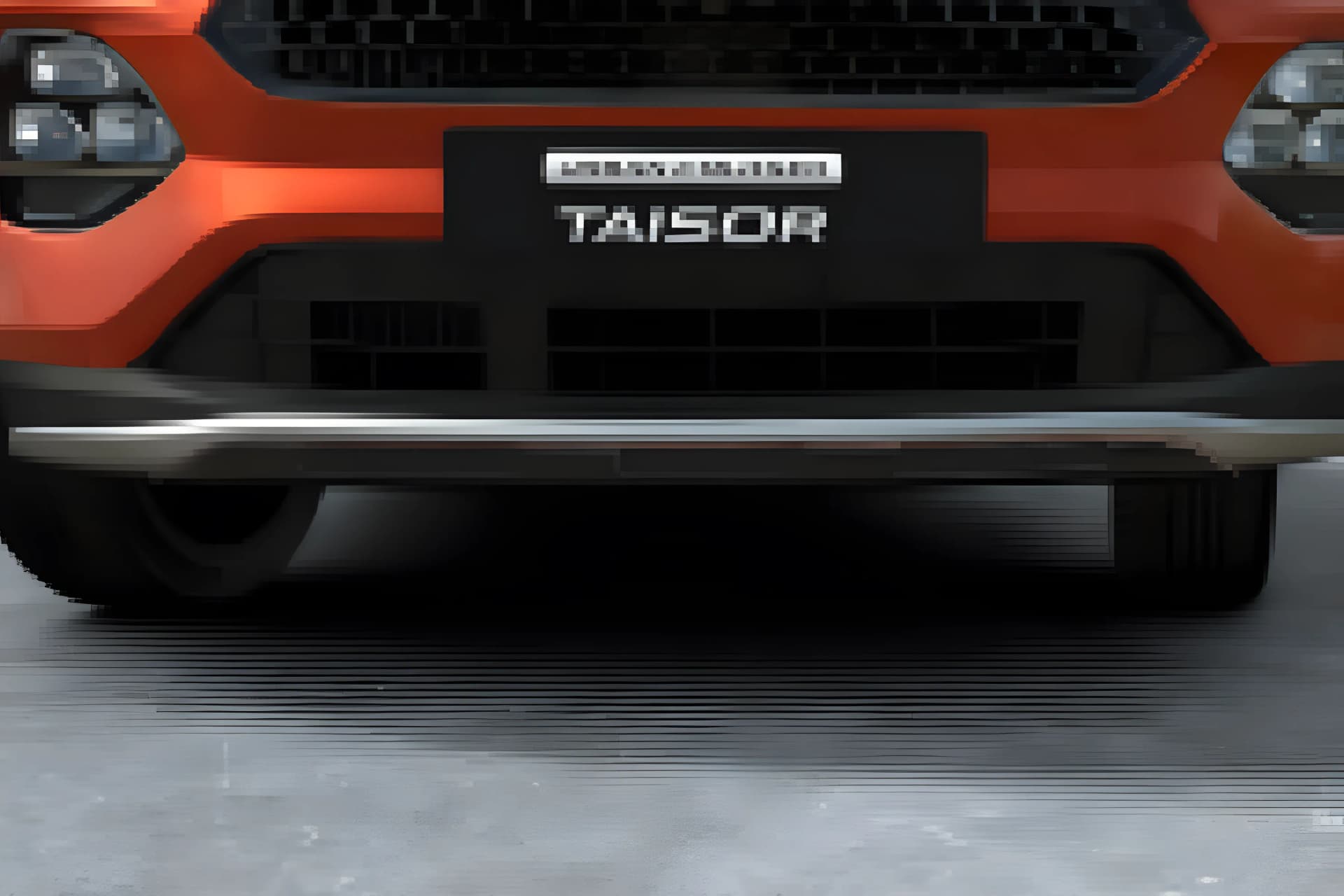 Toyota Urban Cruiser Taisor Front Grille View