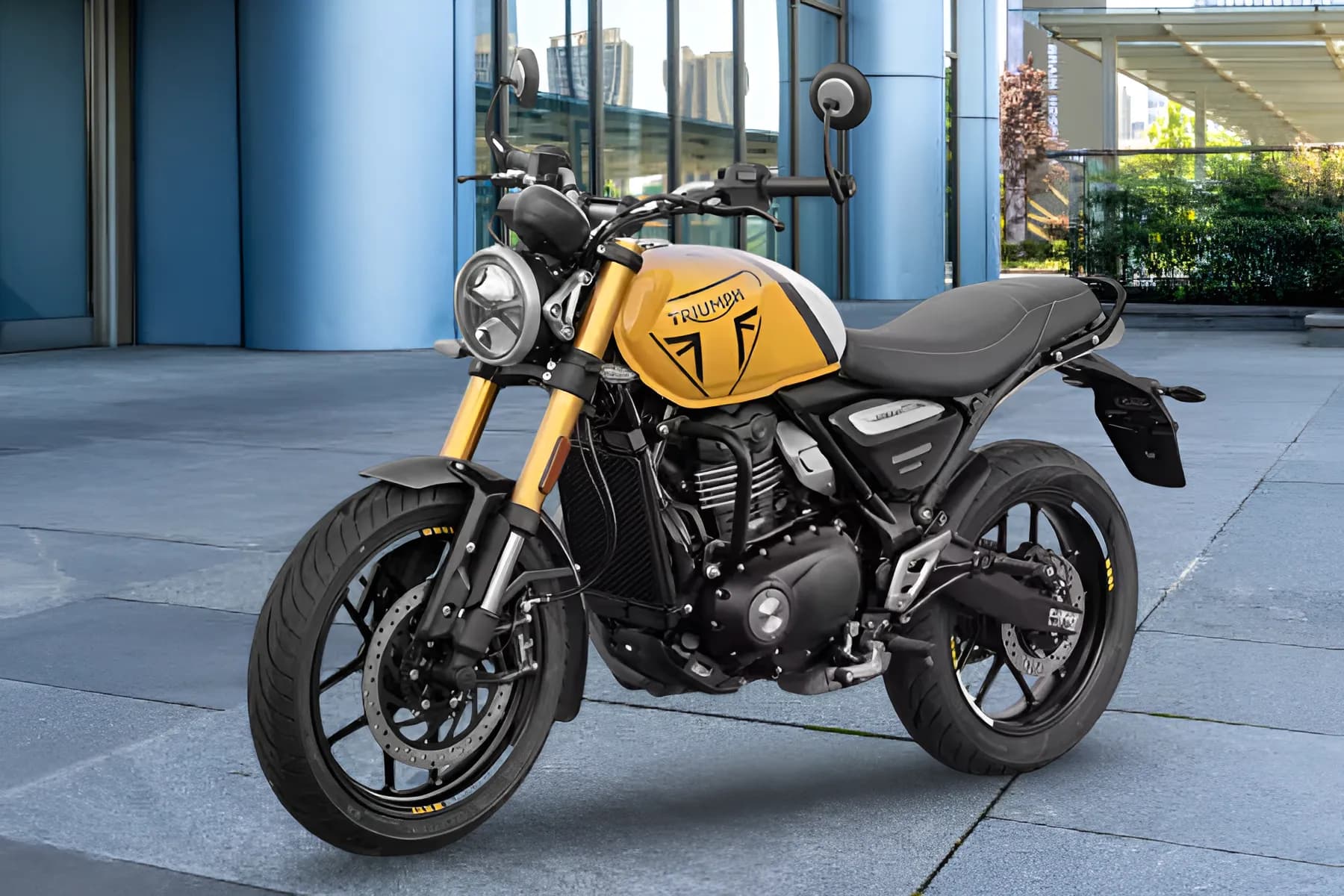Triumph Speed 400 Left Side View