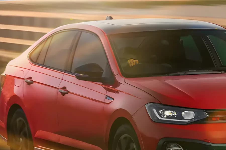 Volkswagen Virtus Sport Side Window View