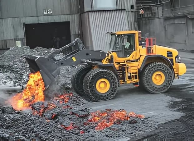 Volvo L220H High Temperature Application Feature