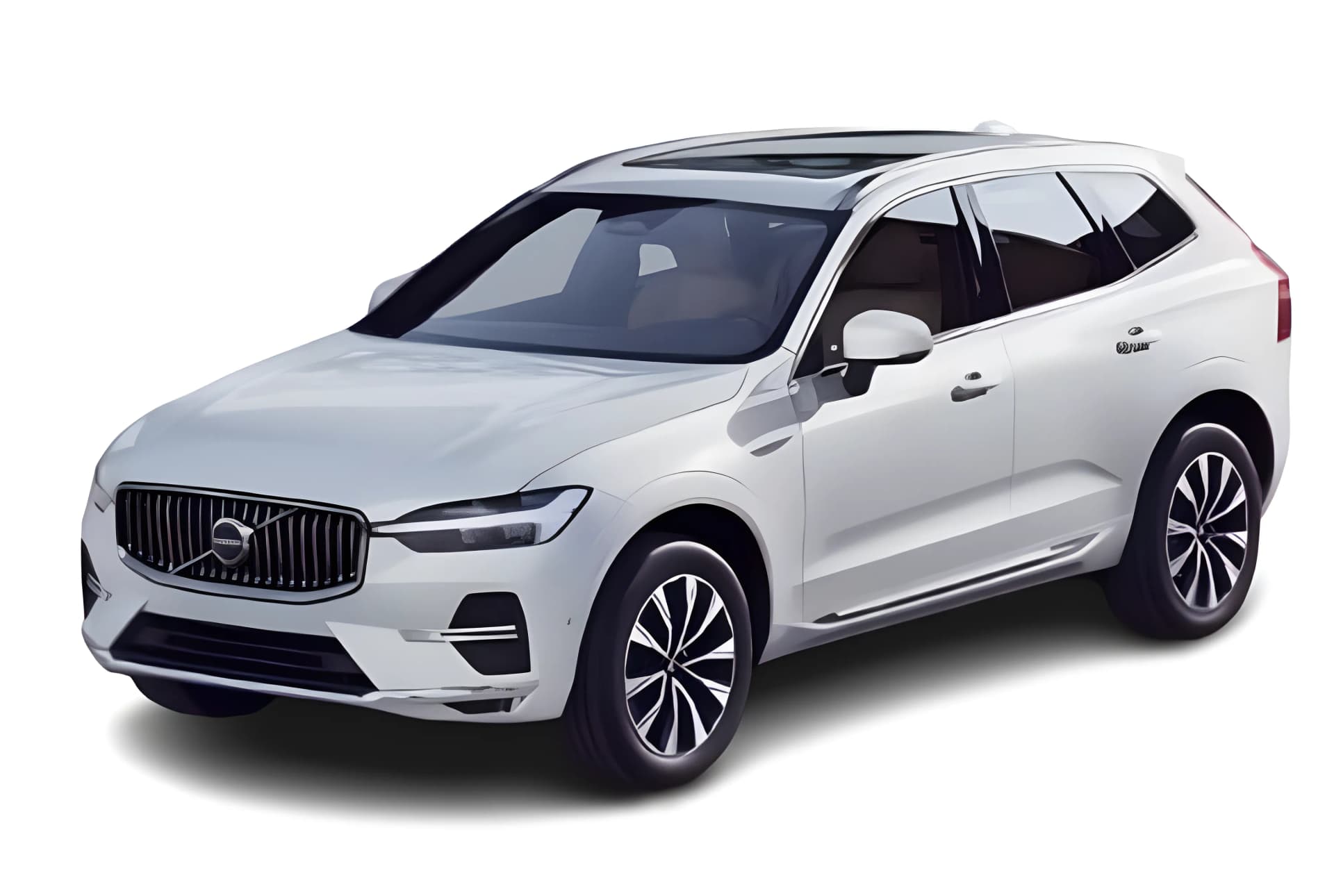 Volvo XC 60 Crystal White color
